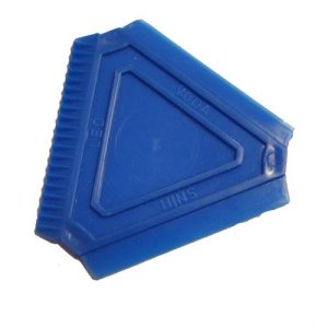 Škrabka na led trojúhelník 8x8x8cm plastová - mix variant či barev - VÝPRODEJ