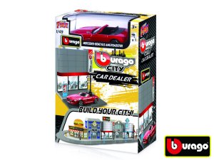 Bburago city 1:43 18-31501 Prodejna aut - VÝPRODEJ