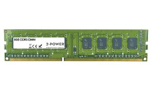 2-Power 8GB MultiSpeed 1066/1333/1600 MHz DDR3 Non-ECC DIMM 2Rx8 ( DOŽIVOTNÍ ZÁRUKA ) - VÝPRODEJ