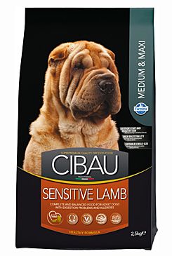 CIBAU Adult Sensitive Lamb&Rice 12kg+2kg ZDARMA - VÝPRODEJ