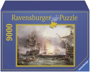 RAVENSBURGER Puzzle Námořní bitva u Alžíru 9000 dílků - VÝPRODEJ