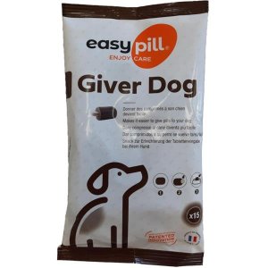 Easypill Giver dog - 15 pelet (15x5g); 75g - VÝPRODEJ