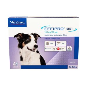 Effipro DUO Dog M (10-20kg) 134/40 mg, 4x1,34ml - VÝPRODEJ