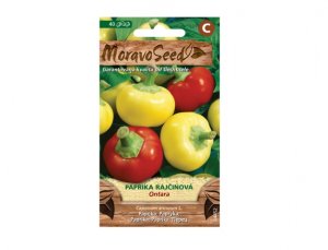 Osivo Paprika zeleninová raná ONTARA, rajčinová - VÝPRODEJ
