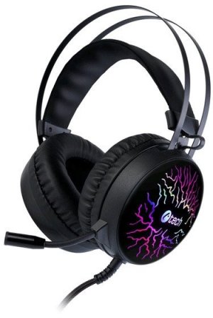 C-TECH Astro (GHS-16), Herní sluchátka casual gaming, LED, 7 barev podsvícení - VÝPRODEJ