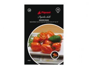 Paprička chilli HABANERO ORANGE - VÝPRODEJ