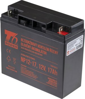 Akumulátor T6 Power NP12-17, 12V, 17Ah - VÝPRODEJ