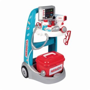 Hračka Smoby Lékařský elektronický vozík s příslušenstvím - VÝPRODEJ