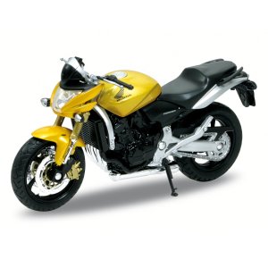 Welly Motocykl Honda Hornet 1:18 žlutý - VÝPRODEJ