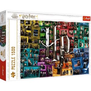 Trefl Puzzle Harry Potter - Svět Harryho Pottera/1500 dílků - VÝPRODEJ