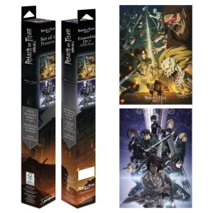 Attack on Titan set plakátů mini (2ks) - VÝPRODEJ