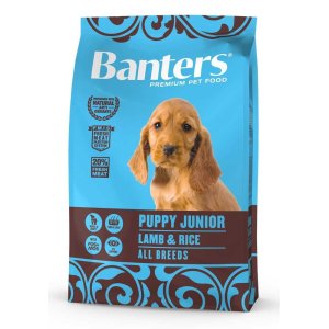 Banters Puppy Junior Lamb &amp; Rice 3 kg - VÝPRODEJ