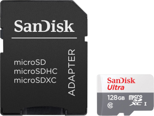SanDisk Ultra microSDXC 128GB 100MB/s - VÝPRODEJ