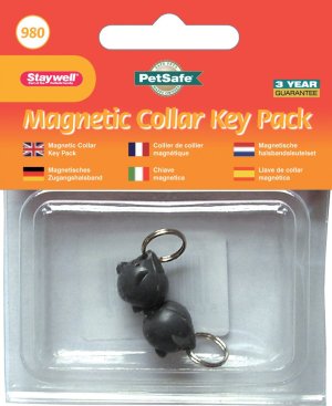 PetSafe® magnetický klíč 980M, 2 magnety bez obojků - VÝPRODEJ