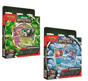 Pokémon TCG: Deluxe Battle Deck - Meowscarada ex / Quaquaval ex - VÝPRODEJ