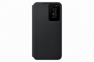 Samsung Flipové pouzdro Clear View pro Samsung Galaxy S22+ Black - VÝPRODEJ