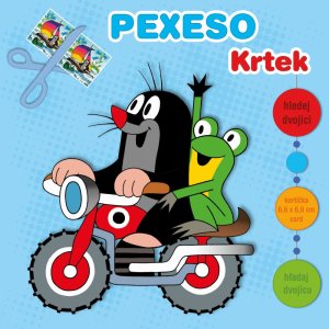 Pexeso sešitové vystřihovací s MAXI kartičkami - Krtek - VÝPRODEJ