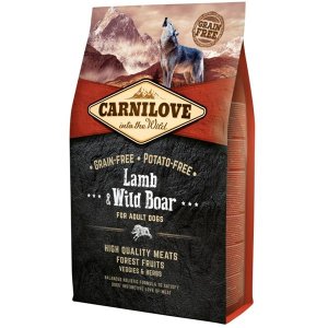 Carnilove Dog Adult Lamb & Wild Boar 4 kg - VÝPRODEJ