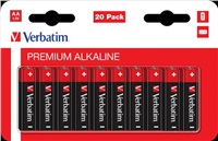 Verbatim AA Alkalická Baterie 20 Pack / LR6 49877 - VÝPRODEJ