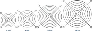 ARCTIC ACFAN00087A 120mm Fan Grills - VÝPRODEJ