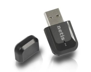 STONET by NETIS WF2123 USB Adapter / 802.11b/g/n / 300Mb / 2.4GHz / USB2.0 / černý - VÝPRODEJ