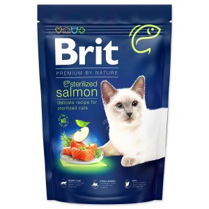 BRIT Premium by Nature Cat Sterilized Salmon - VÝPRODEJ