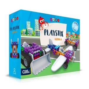 Hra Albi Kvído - Stavebnice Playstix - vozidla 146 dílků - VÝPRODEJ