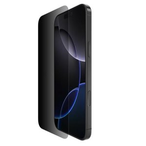 Belkin SCREENFORCE™ Invisiglass Privacy Anti-Microbial ochranné privátní sklo pro iPhone 16 Pro Max - VÝPRODEJ