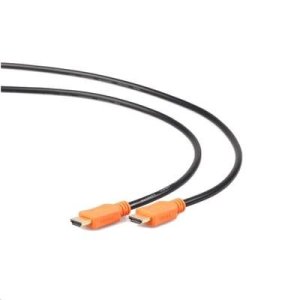 GEMBIRD Kabel HDMI-HDMI 1,8m, 1.4, M/M stíněný, zlacené kontakty, CCS, ethernet, černý - VÝPRODEJ