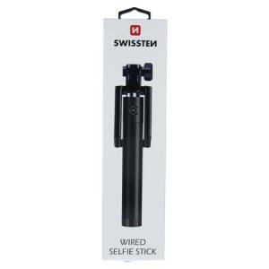 Swissten wired selfie stick - VÝPRODEJ