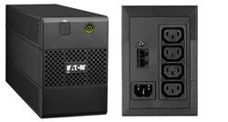 EATON UPS 5E 850i USB, Line-interactive, Tower, 850VA/480W, výstup 4x IEC C13, USB, bez ventilátoru - VÝPRODEJ