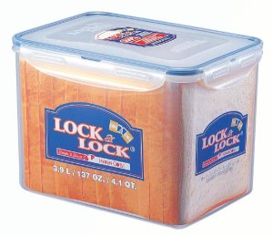 Dóza na potraviny LOCK, objem 3, 9 l, 15, 6 x 22, 5 x 16 cm - VÝPRODEJ