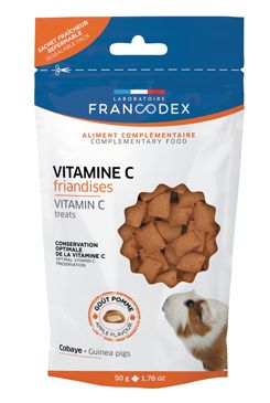 Francodex Pochoutka Vitamin C morče 50g - VÝPRODEJ