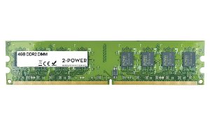 2-Power 4GB PC2-6400U 800MHz DDR2 Non-ECC CL6 DIMM 2Rx8 ( DOŽIVOTNÍ ZÁRUKA ) - VÝPRODEJ