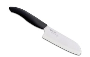 KYOCERA keramický profesionální kuchyňský nůž, bílá čepel - 11,5 cm, černá rukojeť - VÝPRODEJ