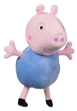Plyšové prasátko Tom Peppa Pig 35 cm - VÝPRODEJ
