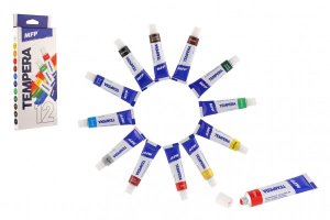 Temperové barvy set 12 ks 12ml - VÝPRODEJ