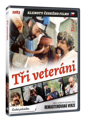 Tři veteráni DVD (remasterovaná verze) - VÝPRODEJ