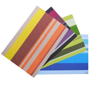 Prostírání tkané &quot;proužky&quot; 45 x 30 cm - mix variant či barev - VÝPRODEJ