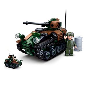 Sluban Model Bricks M38-B0750 Malý tank Wiesel AWC 2v1 - VÝPRODEJ