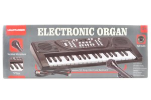 Piano 37 kláves baterie s mikrofonem USB - VÝPRODEJ