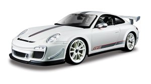 Bburago Porsche 911 GT3 RS 4.0 bílé 1:18 - VÝPRODEJ