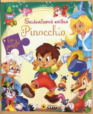 Skládačková knížka - Pinocchio - VÝPRODEJ