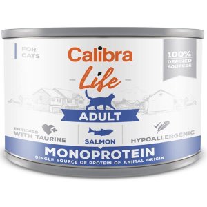 Calibra Cat Life konz. Adult Salmon 200g - VÝPRODEJ