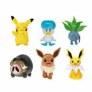 Pokémon plyš 22 cm - mix variant či barev - VÝPRODEJ