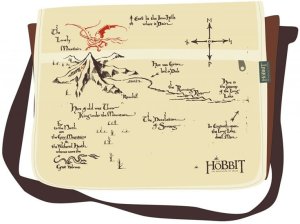 Hobbit - Taška přes rameno, kanvas - VÝPRODEJ