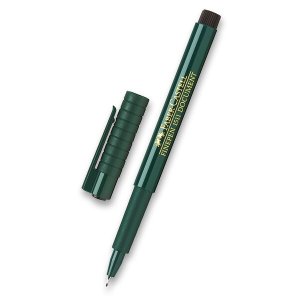 Popisovač Faber-Castell Finepen 1511 0.4 mm, černý - VÝPRODEJ