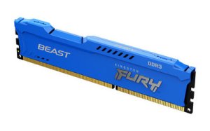 Kingston FURY Beast Blue - 4GB DDR3, 1600MHz, CL10, DIMM - VÝPRODEJ