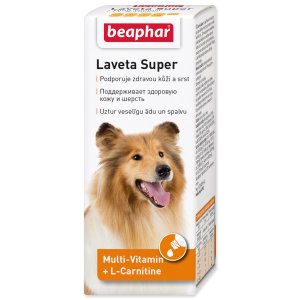 Kapky Beaphar vyživující srst Laveta Super 50ml - VÝPRODEJ