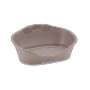 Pelíšek plast 5 světle hnědá 96 x 68 x 37,5 cm - VÝPRODEJ
